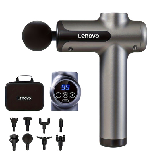 Pistola Masajeadora Profesional Lenovo® (Mejora Tu Bienestar y Elimina La Rigidez)