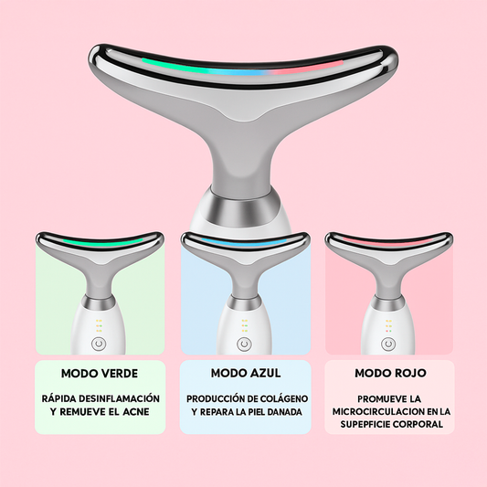 Masajeador Facial Antiarrugas GlowSonic® + (Regalo Sorpresa Comprando HOY)